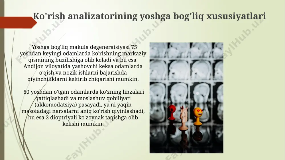 analizatorlarning yosh xususiyatlari (sezgi o'rganlari) - Page 5