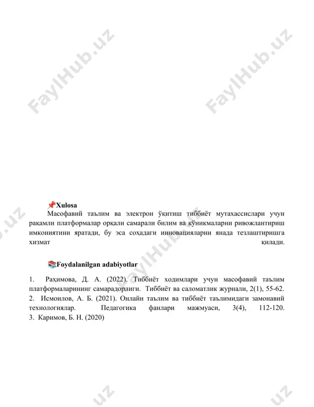 elektron talim va masofaviy oʻqitish - Page 5