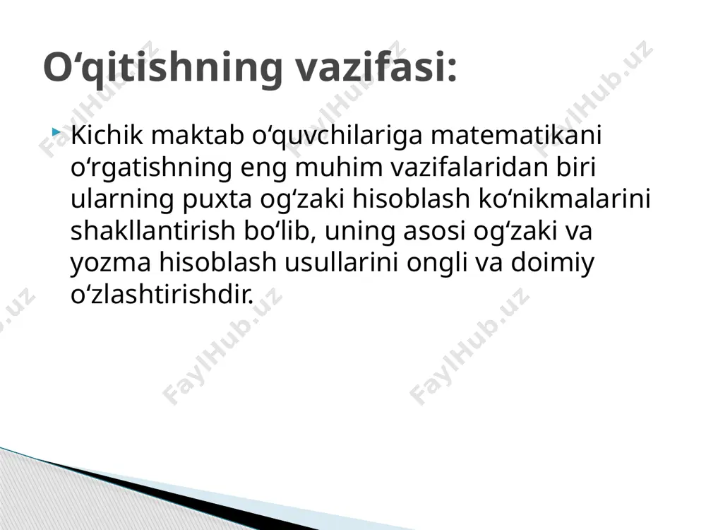og'zaki qo’shish va ayirishning og'zaki usullarini o‘rgatish metodikasi - Page 3