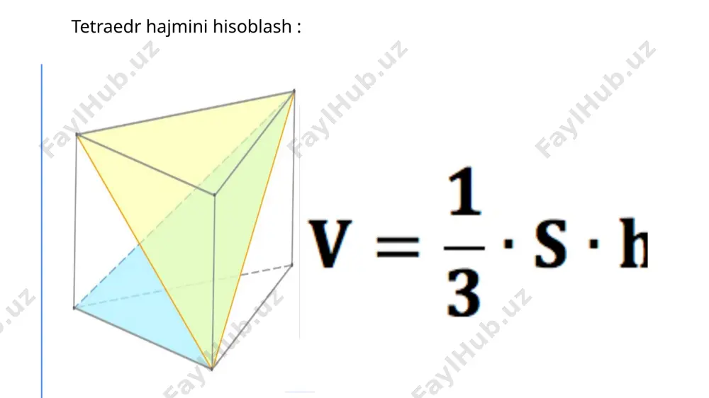 tetraedrning hajmini hisoblash - Page 4