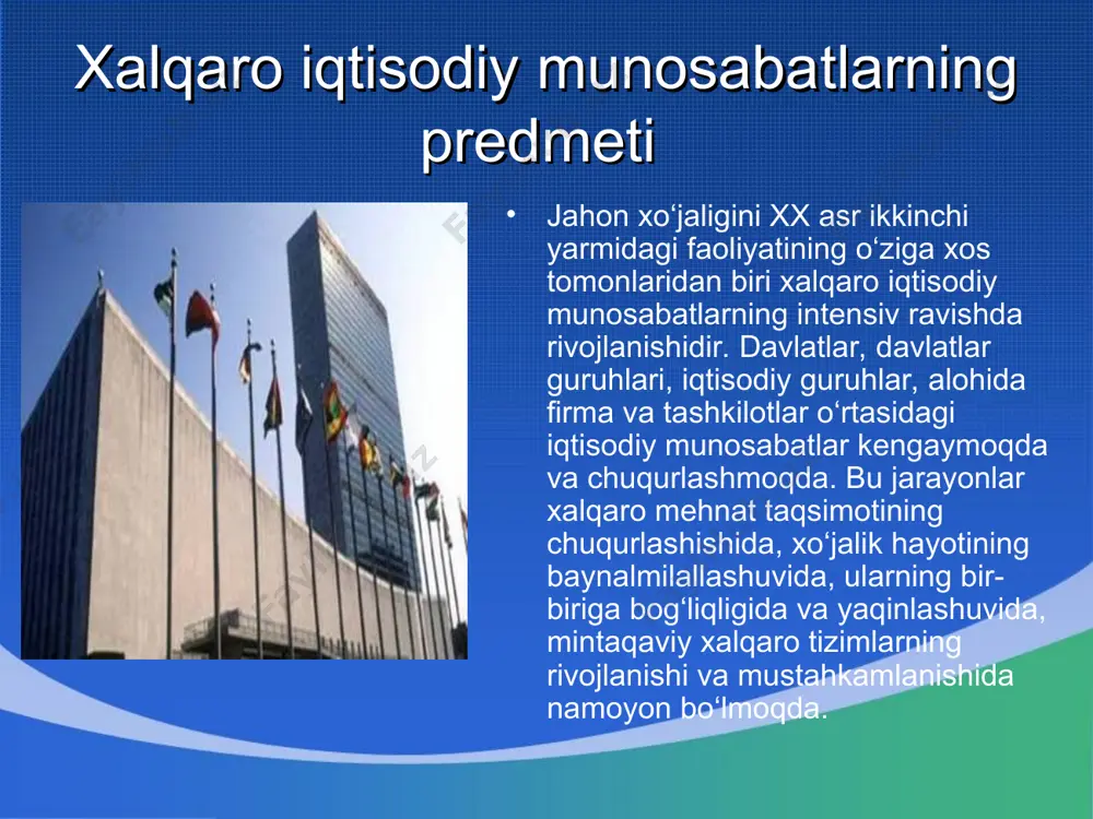 sh yo’llarini izlab topish, azalda bo’lganidek, o’lkani xom-ashyo rayonidan sanoatning barcha tur mahsulotlarini murakkab vazifani bajarish markaziy osiyo davlatlaridan oqilona ish yuritishni, modaro iqtisodiy integratsiyani rivojlantirib yaxlit iqtisodiyotni barpo qilishni, ilmiy va o’zaro (davlatlararo) ishonchga tayangan siyosat olib borishni taqozo qiladi. endilikda mod rivojlanishning yangicha poydevorini quymoqdalar. jumladan, birinchidan xalq xo’jaligining ko’p sohalarini rivojlantirishda umumiylik (bir-biriga bog`liqlik) asos qilib olinmoqda. sanoatni, agrosanoat majmuini, xalqaro transport kommunikatsiyasini yaratish va transport aloqalarini rivojlantirishda rejalashtirish ishlari umumiy asosda tashkil qilinmoqda. orol dengizining taqdiri regionda vujudga kelgan keskin vaziyatni barqarorlashtirish ham modda umumiylik asosida o’z yechimini topmoqda. modning bir-birlari bilan yaqin qo’shnichilik, qon-qarindoshlikka tayangan diplomatik munosabatlar o’rnatish, iqtisodiy, savdo-sotiq, texnikaviy, madaniy aloqalarni yo’lga qo’yish, yirik sanoat va yo’l qurilishlarini amalga oshirishdagi hamkorligi davrimiz taqozosiga aylangan. ikkinchidan esa, markaziy osiyo davlatlarining jahonning rivojlangan mamlakatlari bilan bevosita aloqa o’rnatish, ularning texnika vositalaridan, ishbilarmon mutaxassis kadrlaridan foydalanish modda iqtisodiyotni rivojlantirishning yangi asoslarga qurilgan muhim poydevordir. markaziy osiyo …