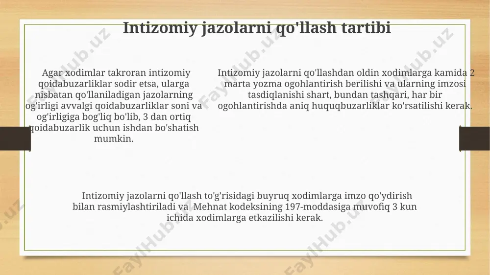 intizomiy jazolarni qoʻllash tartibi - Page 5
