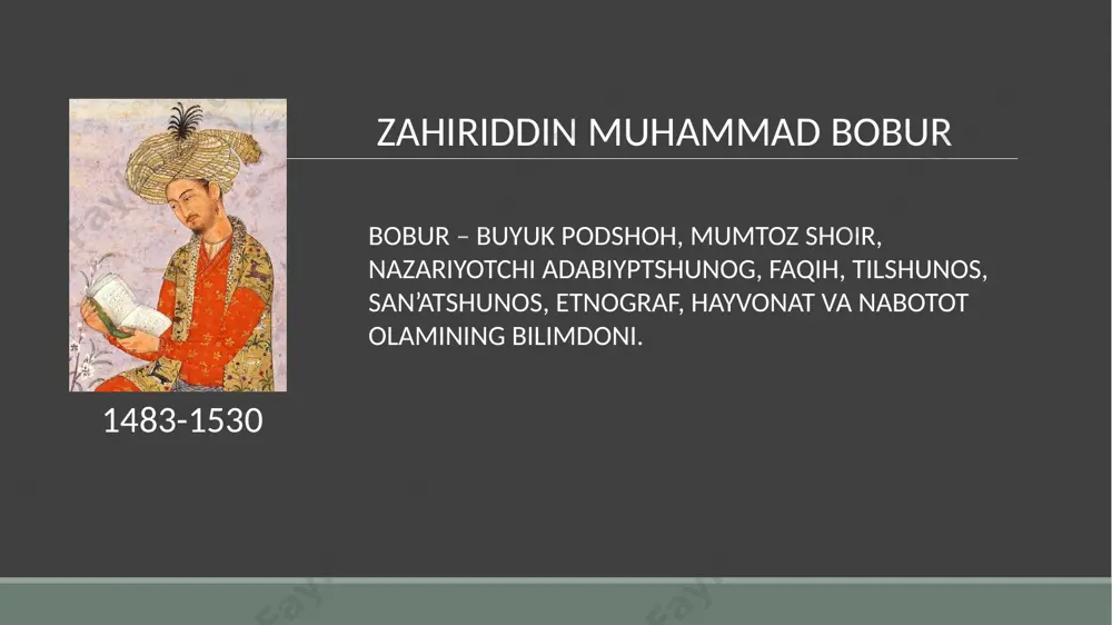 zahiriddin muhammad bobur - Page 3
