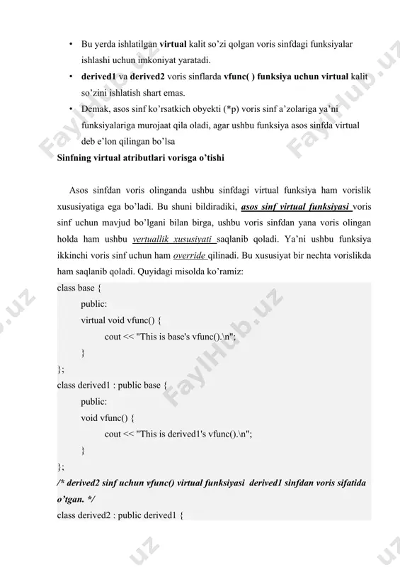 sinflarda vorislik polimorfizm (dasturlash) - Page 4