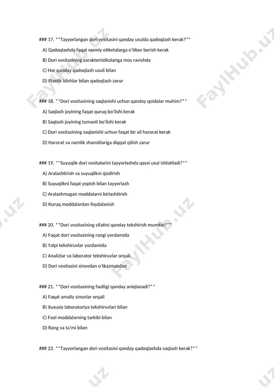 dori vositalarini tayyorlash - Page 4