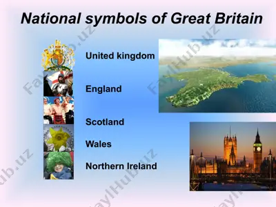 national symbols of great britain — PPTX