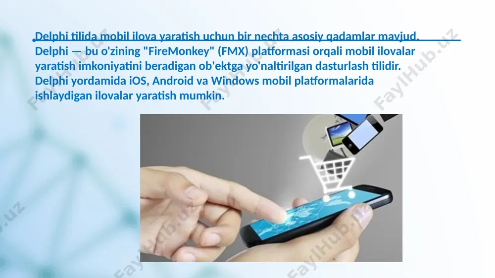 delphi mobil ilova yaratish - Page 5