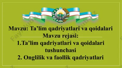 pedagogika — PPTX