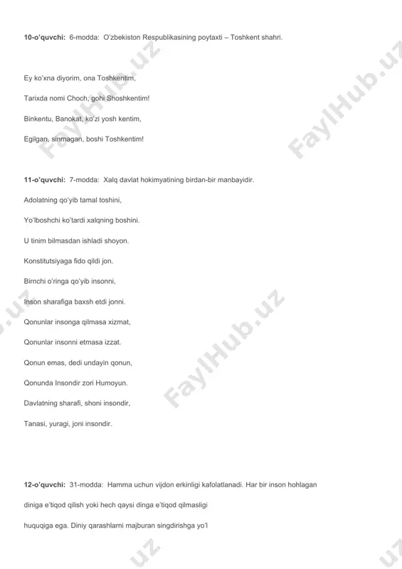 8-dekabr konstitutsiya kuniga bag’ishlangan tadbir senariysi - Page 5