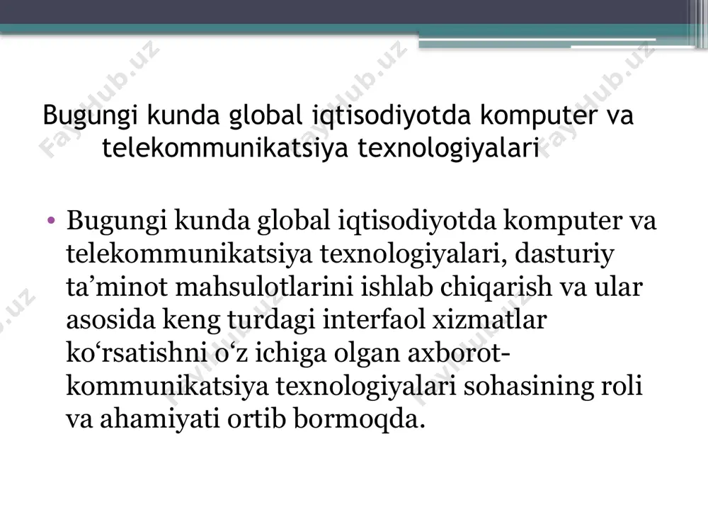 onuni muvofiqligida, o’zbekiston respublikasi vazirlar mahkamasining " davlat elektron xizmatlarini ko’rsatish bo’yicha tartibini takommillashtirish to’g’risidagi" 2016 yil 02 iyundagi 184-sonli qarori va ushbu qaror ijrosini nazorat qilish bo’yicha o’zbekiston respublikasi vazirlar mahkamasining 2016 yil 03 iyundagi 08/1-832-sonli rejasini bajarish, hamda "o’zbekiston temir yo’llari" aj tomonidan ko’rsatilayotgan davlat xizmatlarini elektron shaklga sifatli o’tkazishni ta’minlash maqsadida, temir yo’l sohasida ko’rsatilayotgan ruhsat berish bilan bog’liq davlat xizmatlarini elekron shaklga o’tkazish bo’yicha “o’zbekiston temir yo’llari” aj boshqaruvi raisining buyrug’i va ruhsat berish bilan bog’liq davlat xizmatlarini elekron shaklga o’tkazish jadvali ishlab chiqidi. 2015 yil 9 dekabr kuni o‘zbekiston respublikasi prezidenti islom karimovning “elektron hukumat to‘g‘risida”gi qonunga imzo chekishi jamiyatimizda idoralararo, idoralar va fuqarolar, tadbirkorlar o‘rtasidagi elektron munosabatlarning rivojlanishi, fuqaro manfaatlarining mustahkam himoyalanishi, internet tarmog‘ida ta’lim-tarbiyaviy, foydali kontentning yaratilishi, axborotlashtirish sohasida katta o‘zgarishlarning keng qamrovli yangi bosqichini boshlab berdi. «ziyonet» jamoat ta’limi axborot tarmog‘i «ziyonet» jamoat ta’limi axborot tarmog‘i muvaffaqiyatli faoliyat ko‘rsatmoqda. nogironlar uchun axborot …