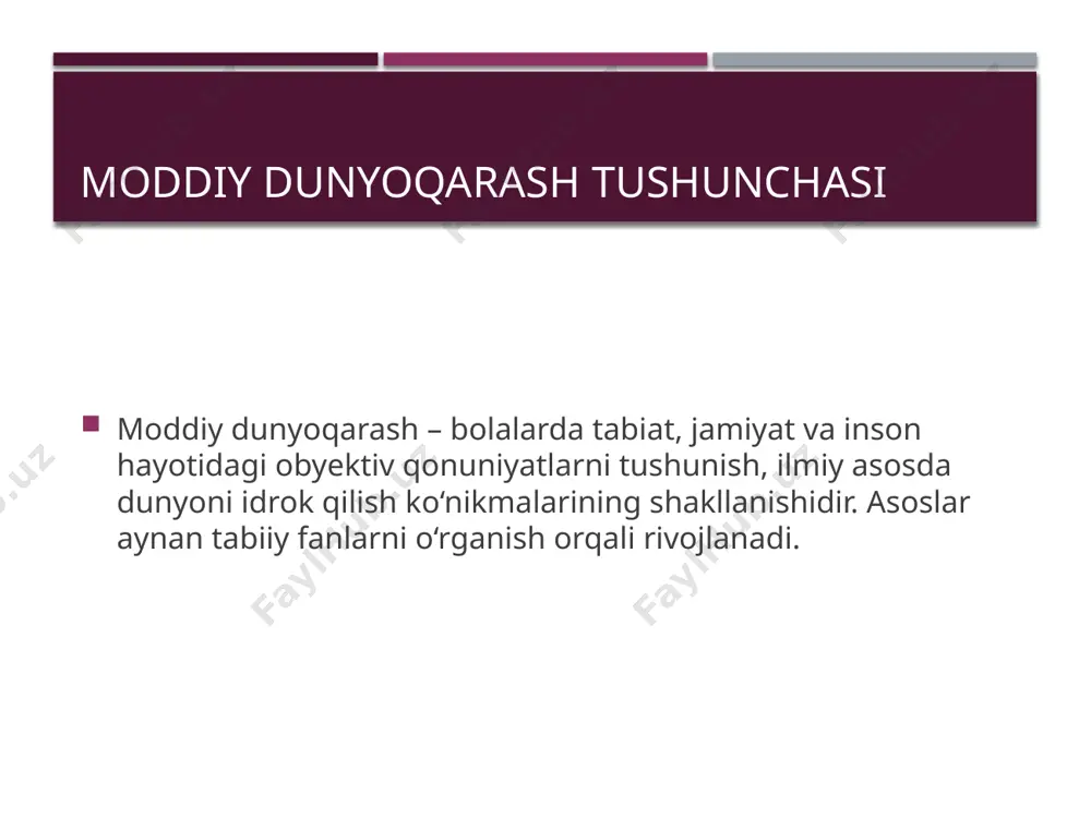 boshlang‘ich ta'limda tabiiy fanlarni o‘qitish - Page 3