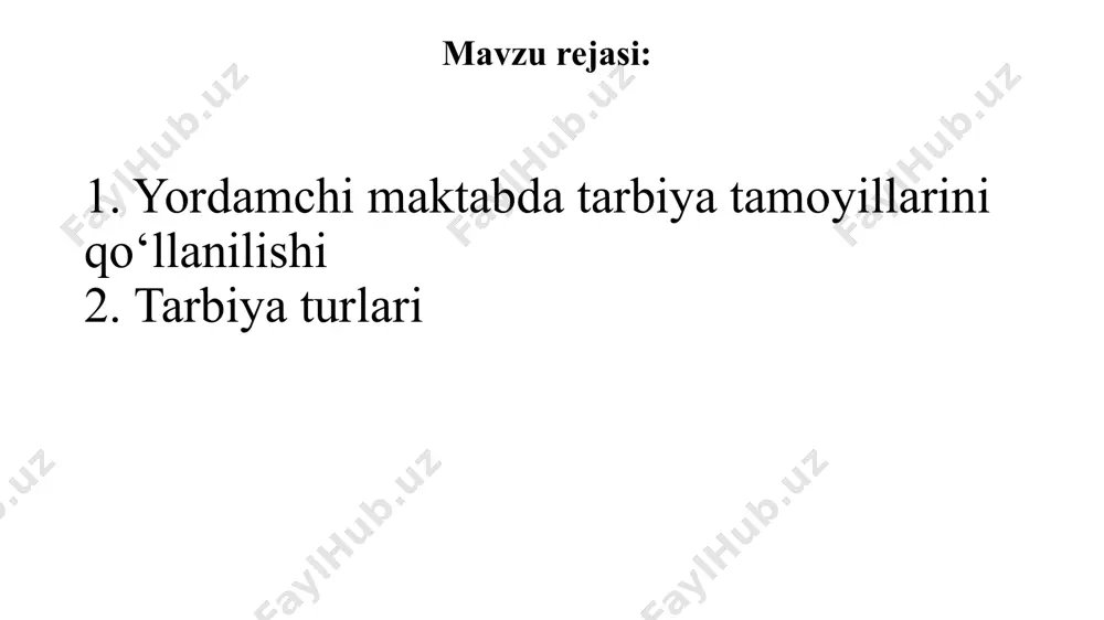 e'tiborga loyiq. « nuqsonli bolalarni axloqiy tarbiyalash — aqli zaif bolalarda axloqiy sifatlar, xarakter belgilari, axloqiy xulqning malaka va ko'nikmalarini tarbiyalashdan iborat»,— deb ta'kidlanadi defektologik lug'atda aqli zaif bolalar shaxsining o'ziga xos xususiyatlari: aqliy yetishmaslik darajasi va qoldiqlari, axloqiy tasawurlar, tushunchalar, ijtimoiy motivlar, o'zlariga tanqidiy qarashning yo'qligi bilan belgilanadi. bunday qator nuqsonlarni to'g'rilash uchun qat'iy reja asosida ish olib borish darkor. nuqsonli bolalarni axloqiy tarbiyalash uchun quyidagi asosiy tamoyillarga rioya etish alohida ahamiyatga ega: malum toifadagi nuqsonli bolalarga tegishli umumiy va individual xususiyatlarni aniqlash uchun ularni atroflicha o'rganish. birlamchi va ikkilamchi nuqsonlarni tahlil etish. nuqsonli bolalarning nisbatan saqlangan, kuchli imkoniyatlarini aniqlash va shunga tayangan holda ish olib borish. pedagogik jarayonning bolalardagi nuqsonlarni to'g'rilash va ularning o'rnini to'ldirishga qaratilishi. asosiy e'tibomi tarbiyaga oson beriladigan ikkilamchi nuqsonlarga qaratish. turli toifa nuqsonlilarga alohida-alohida munosabatda bo'lish, ayrim bolalarga individual yondashish. yordamchi maktabning maxsus tarbiyaviy faoliyati ana shunday shaxsni tarbiyalashga qaratilgan bo'lib, u axloqiy tarbiyaning …