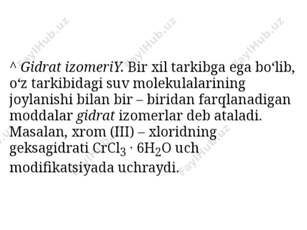 koordinatsion birikmalarni izomeriyasi - Page 5