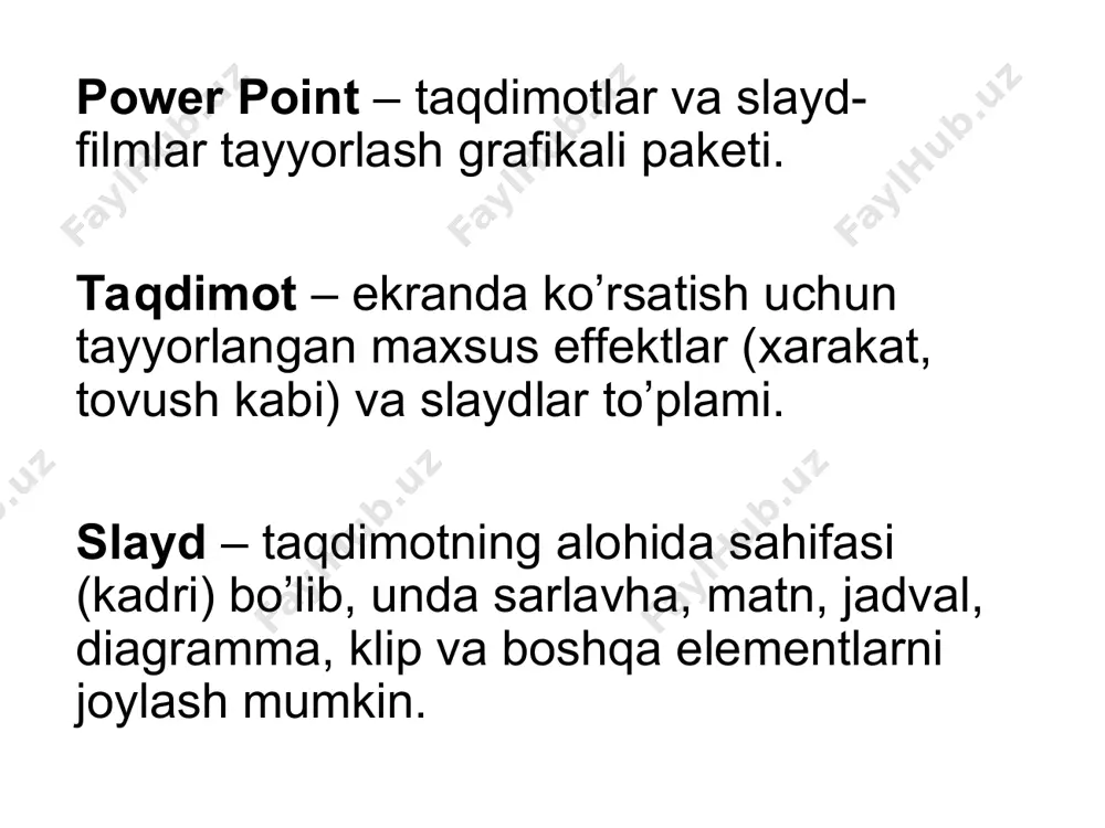 power point taqdimot yaratish dasturi - Page 5