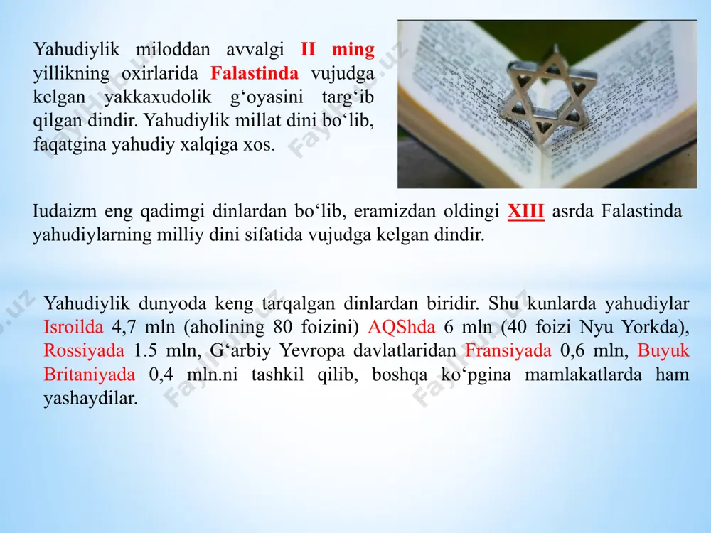 komil inson haqidagi g‘oyani yaratdi. u yuksak ma’naviyatli inson ikki asosiy xususiyatga ega bo‘lishi kerak: insoniylik va ma’suliyat (ajdodlar oldidagi qarz)ni his qilish. konfutsiychilik. uning asoschisi konfutsiy (kun szi) mil.av.551 yilda tug‘ilib, mil.av.479 yilda vafot etgan. konfutsiy o‘zi yashab ijod etgan joy suyfuyda vafot etgandan keyin uning qabri yaqinida bir ibodatxona qurdilar. suyfu yaqinida konfutsiy shogirdlari va izdoshlari makon tutgan kattagina qishloq barpo bo‘ldi. konfutsiy nomi xitoyda ilohiylashtirildi va unga atab muntazam qoidalar asosida qurbonliklar qilinadigan bo‘ldi. xan sulolasi davrida konfutsiyga knyazlik unvoni berildi. sun sulolasi davrida unga imperatorlik, otasiga esa knyazlik unvoni berildi. keyinroq unga yanada yuksakroq daraja, xaqiqiy donishmand, millatlarning buyuk ustozi unvonlari berildi. xitoyning deyarli barcha shaharlarida konfutsiyga atab qurilgan ibodatxonalar paydo bo‘ldi. bunday ibodatxonalar soni mingga yaqin edi. xitoy milliy dinlaridan biri bo‘lgan daochilik taxminan mil. avv. iv – iii asrlarda konfutsiylik bilan bir davrda paydo bo‘lgan. unga qadimgi xitoy faylasufi lao szi asos solgan. konfutsiydan …