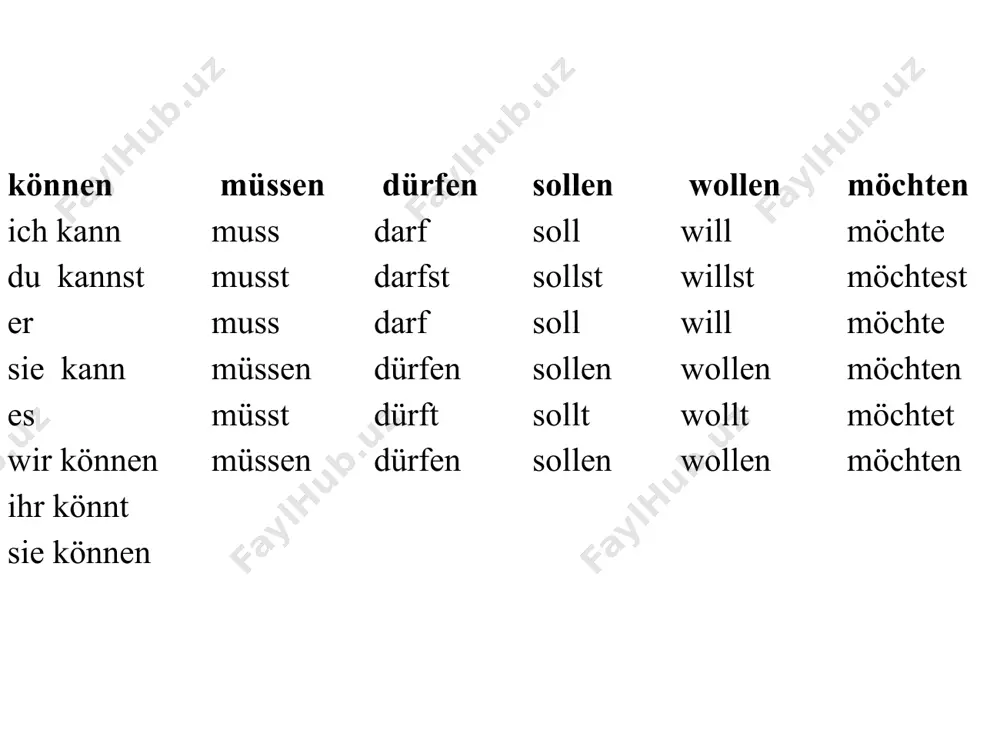 modalverben übung - Page 3