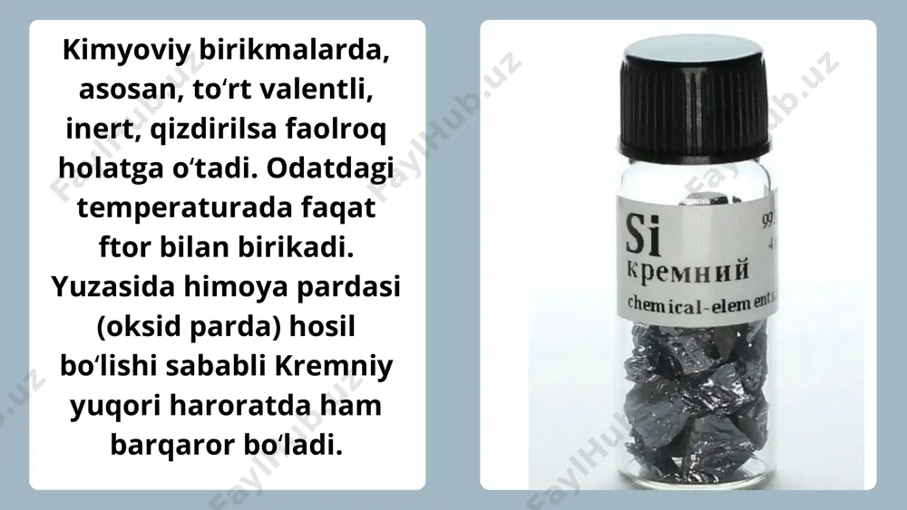 kremniy elementi haqida - Page 5