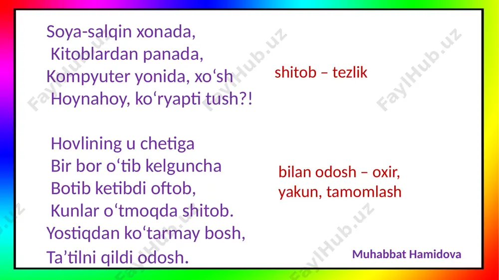 dangasaning ta’tili she'ri - Page 5