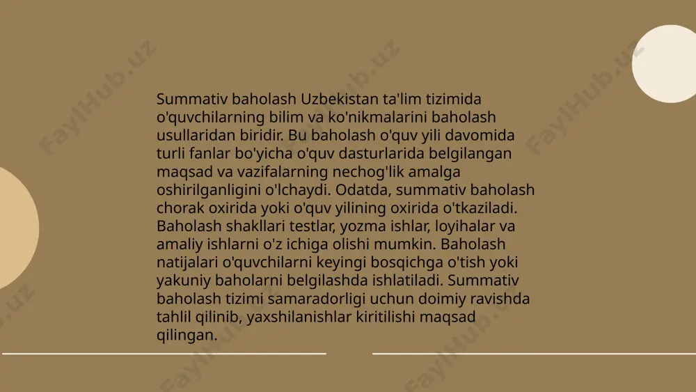adabiy taʼlimda oʻquvchilar bilimini nazorat qilish va baholash - Page 5