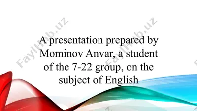 presentation on english labour — PPTX