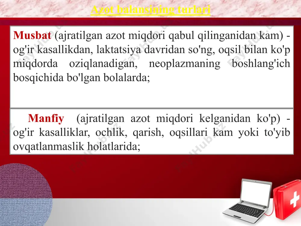 aminokislotalar almashinuvining umumiy yo’llari - Page 5