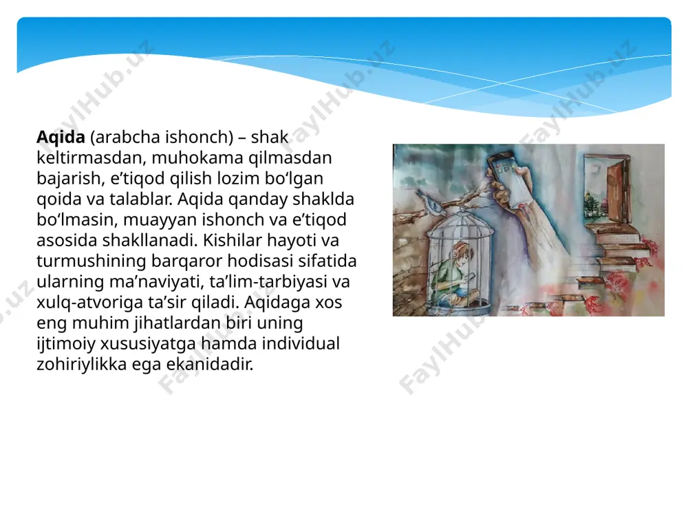 ri bo‘lib, ular o‘zlarining haqligiga ko‘r-ko‘rona ishonadilar. bunday shaxslarni tanqidiy fikrlashning yetishmasligi bilan tanib olish oson. ular real holatni tushunmaydi, o‘ylamaydi, balki olingan ma’lumotlarni to‘g‘ridan-to‘g‘ri o‘zlashtiradi. boshqa fikrda bo‘lganlarning hammasi mutaassibning dushmani sifatida qabul qiladi. diniy aqidaparastlik muammosiga odatda qandaydir komplekslarga ega bo‘lgan shaxslar duch keladi, degan noto‘g‘ri fikr mavjud. darhaqiqat, hayotda o‘z maqsadlarini topishga harakat qiladigan, ammo qila olmaydigan turli xil toifadagi odamlar bor. ba’zi shaxslar buning evaziga ularga o‘zlarining hayotni tushunishga oid talqinlarini taklif qilishadi, insonlar esa ulardan ta’sirlanadi. agar tashqi muhitning ta’siri haqida gapiradigan bo‘lsak, unda uzoq vaqtdan beri atrofdagilar uni tushunmaydigan odamlar hayoti birinchi galda tadqiqot obyekti bo‘lishi lozim. misol uchun, bunday odamning atrofidagi odamlar uni tushunmaydi yoki bolaligida u psixologik jarohat olgan bo‘lishi mumkin. shunday sharoitda bunday odam to‘satdan uni mukammal tushunadigan odam bilan uchrashadi. maxsus tayyorgarlikdan o‘tgan bunday shaxslar o‘z harakatlari bilan o‘sha insonga qanchalik hamdard ekanliklarini namoyish etadilar. natijada jamiyatdan ajralib qolgan odamda …