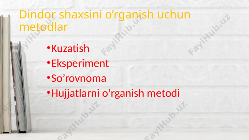 dindor shaxsiga xos psixologik xususiyatlar - Page 4