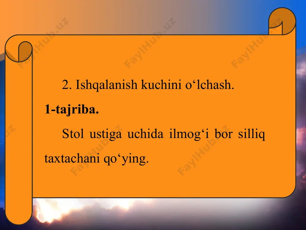laboratoriya ishi. dinamometr yordamida kuchlarni o‘lchash 6-sinf - Page 5