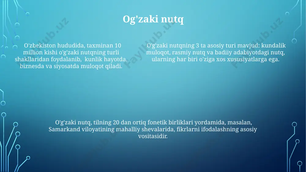 nutq va uning turlari - Page 5