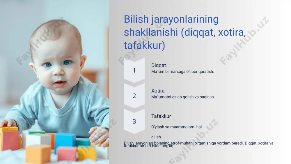 ilkbolalik davri psixik rivojlanish xususiyatlari - Page 5