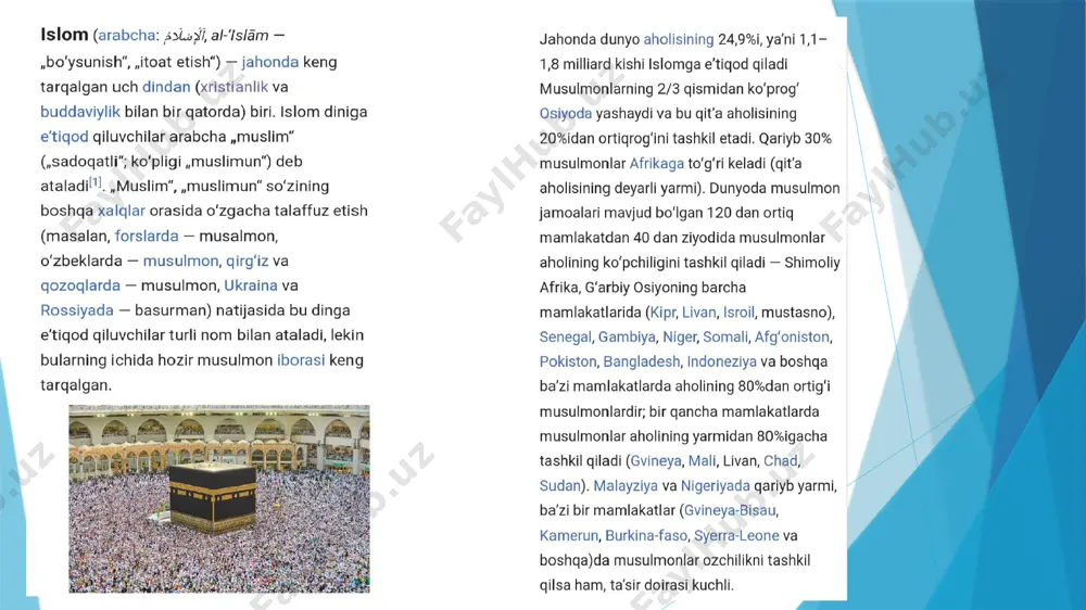 islom dinining paydo bo'lishida gi ijtimoiy-siyosiy va madaniy sharoitlar - Page 2