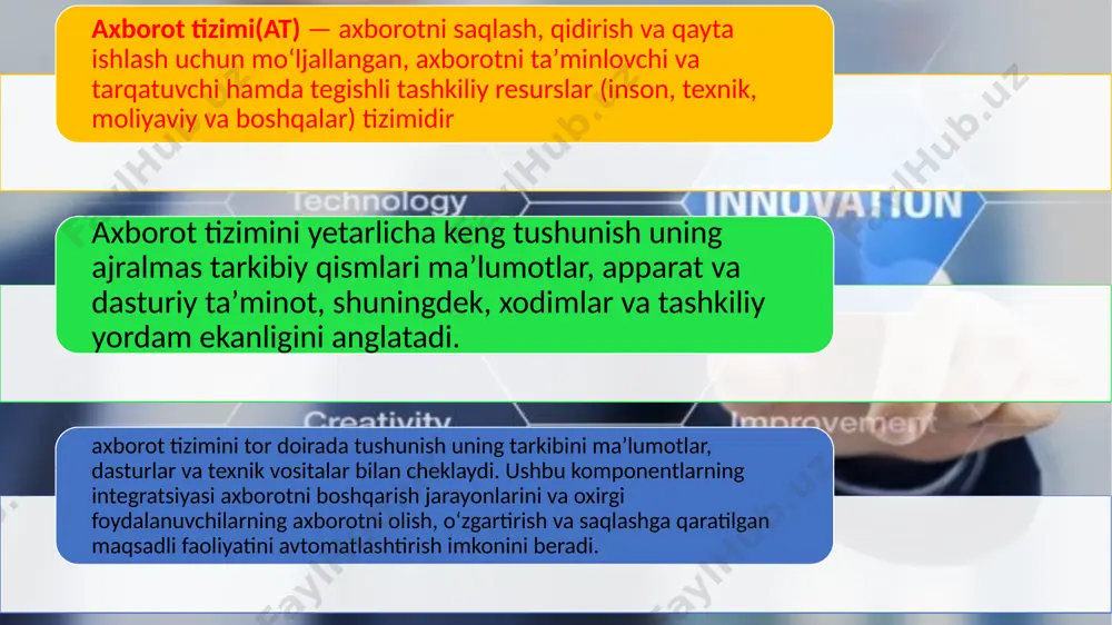statik axborot tizimi - Page 3