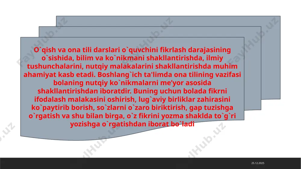 akkur hosil qilishning asosiy ifodasi hisoblanadi. ilmiy ommabop matn va maqolalar haqida fikr yuritganda, avvalo, ularning ma’no mohiyatiga teranroq nazar tashlash lozim. yosh avlodning jismoniy va ma'naviy kamolotini ta'minlash - kеlajagini o`ylovchi har bir jamiyat oldida turgan eng dolzarb masalalardan hisoblanadi. ilmiy-ommabop adabiyot–xalq ommasini fan va texnika masalalari, yutuqlari hamda fan arboblari tarjimai hollari bilan tanishtirish uchun mo`ljallangan nashrlar (kitob, risola, jurnal va b.) hisoblanadi. 23.04.2024 bu nashrlar ilmiy masalaning mohiyatini to`la saqlagan holda uni keng omma uchun tushunarli uslubda bayon etadi, o`quvchining g`oyaviy-ilmiy saviyasini o`stirishga, dunyoqarashini kengaytirishga yordam beradi. mantiqdan qaralsa, boshlang`ich sinf o`qish kitoblaridagi ilmiy-ommabop matnlar o`quvchilarning bilishi zargur hisoblangan ilmiy manbalar, tarixiy shaxslar faoliyati, ularning buyuk kashfiyotlari, yoxud, ko`pgina sohalarda erishilgan fan va texnika yutuqlari o`quvchilar tushunchasiga moslab bayon qilinadi. demak, ilmiy-ommabop matn–ilmiy kashfiyotlar, ma’lumotlarni ommaga tushunarli qilib yetkazilishi hamda maqola janri uslubida bayon qilinishidir. 23.04.2024 shundan kelib chiqib, aytish mumkinki, boshlang`ich sinf o`qish kitoblaridagi ilmiy –ommabop …