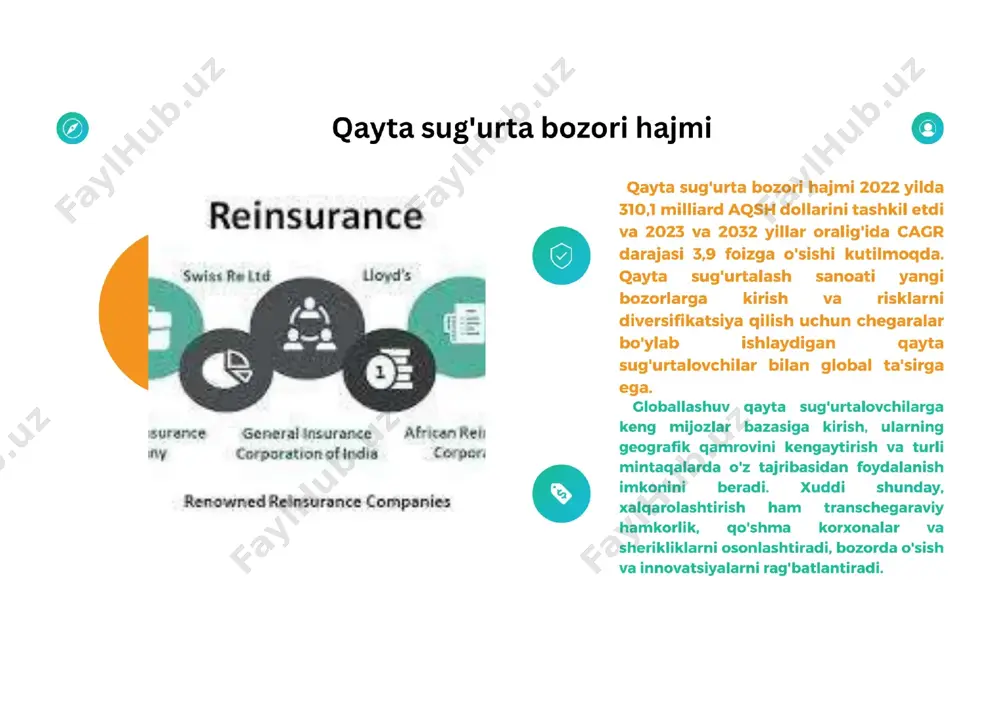 jahon sug'urta bozorining rivojlanish tendensiyalari - Page 3