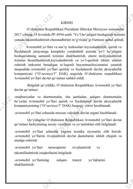 fuqarolik binolari va ularga mos va ravon keng yo‘llar barpo etish ishlari avj oldi. 2009-yilni “qishloq taraqqiyoti va faravonligi yili” deb e’lon qilinishi tufayli vatanimiz yanada obodonlashdi. milliylikni o‘zida jo etgan yangicha loyihalar ishlab chiqildi va ular bo‘yicha zamonaviy fuqarolik binolari barpo etildi. birbiridan ko‘rkam, zamonaviy turar-joy maskanlari qurildi va bunday bunyodkorlik ishlari yangi pog‘onada davom etmoqda. mamlakatimizda demokratik davlat qurishda inson omili ustuvur masalalardan biri sifatida e’tirof etilar ekan, kishilar faravonligini ta’minlashda shiddat bilan rivojlanayotgan zamon talablariga javob beradigan bino va inshoatlarni qurish mavjud ishlab chiqarish korxonalarini rekonstruksiya qilish kabi dolzarb vazifalarni o‘z vaqtida echish kerak bo‘ladi. kelajakda ulkan inshoatlar bilan birgalikda ixcham sanoat korxonalarini turar joy binolarini yaratishga alohida etibor qaratilgan. bunday ahamiyatga ega bo‘lgan qurilishlarda esa yuqori malakali mutaxasislar talab etiladi. hozirda quruvchi mutaxasislar oldidagi asosiy masalalardan biri talabga to‘liq javob beradigan binolarni loyihalash va qurish turubdi. binolarni nafaqat ichki tomondan go‘zalligini va qulayligini balki tashqi tomondan …