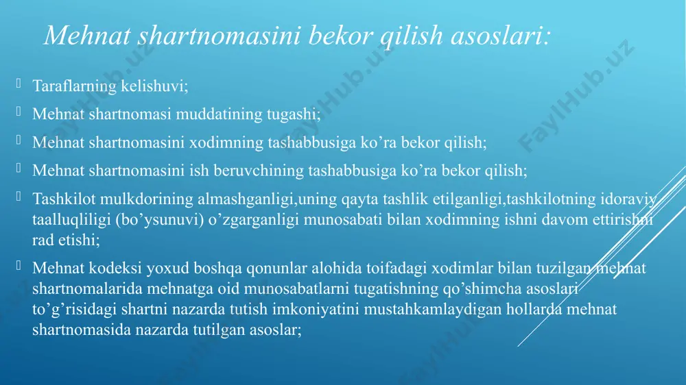 mehnat shartnomasini bekor qilish - Page 4