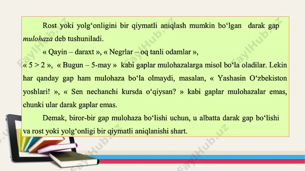 mulohazalar algebrasi - Page 2