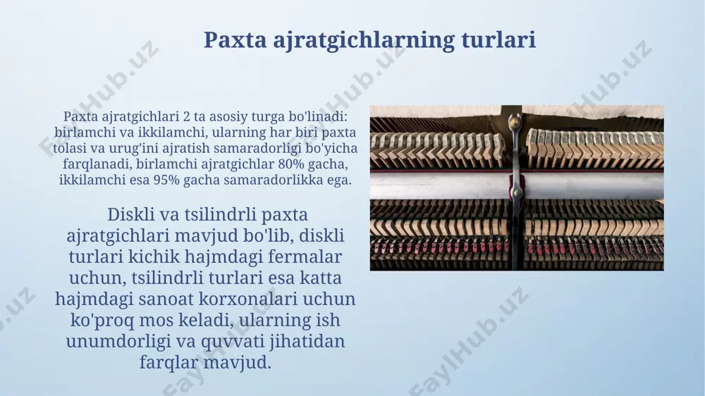 paxta separatorlari - Page 4