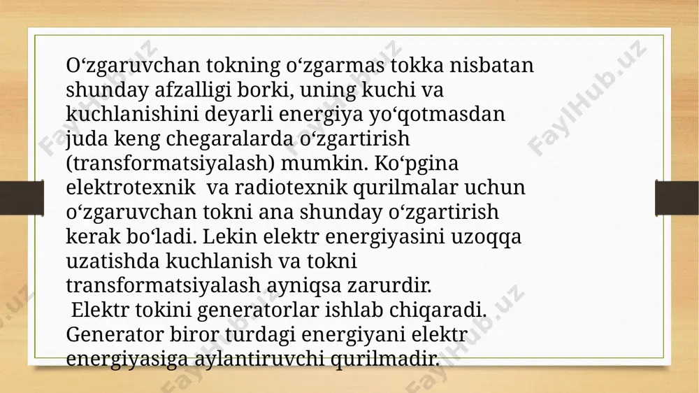 o’zgaruvchan tok qonunlari - Page 5
