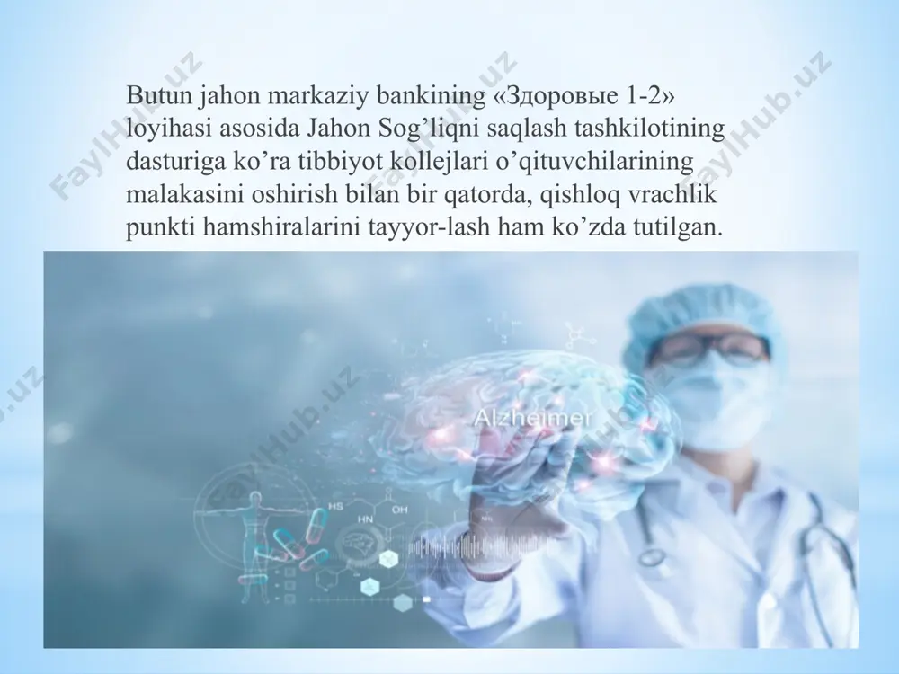 hamshiralik ishi va sog'liqni saqlash tizimi - Page 4