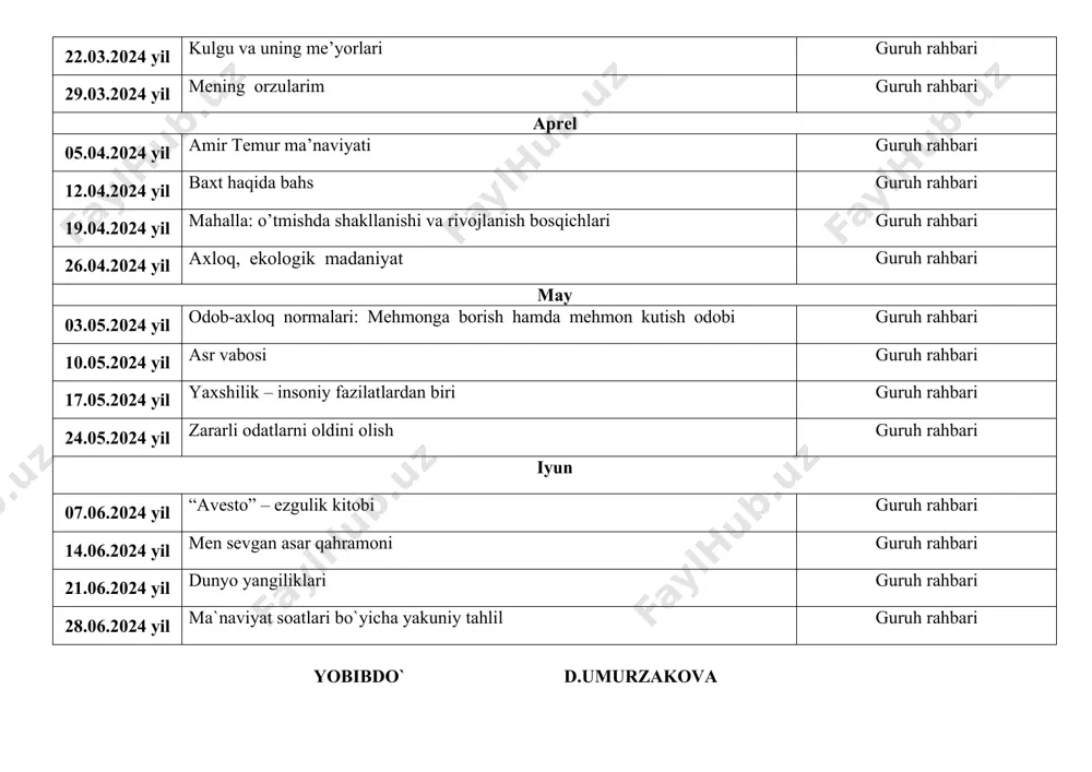 ma’nnaviyat soati mavzular to‘plami - Page 3