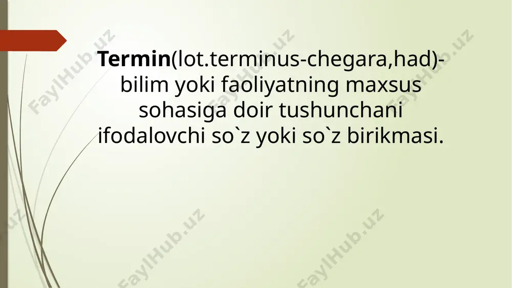 til va terminologiya. terminlarning yasalishi - Page 5