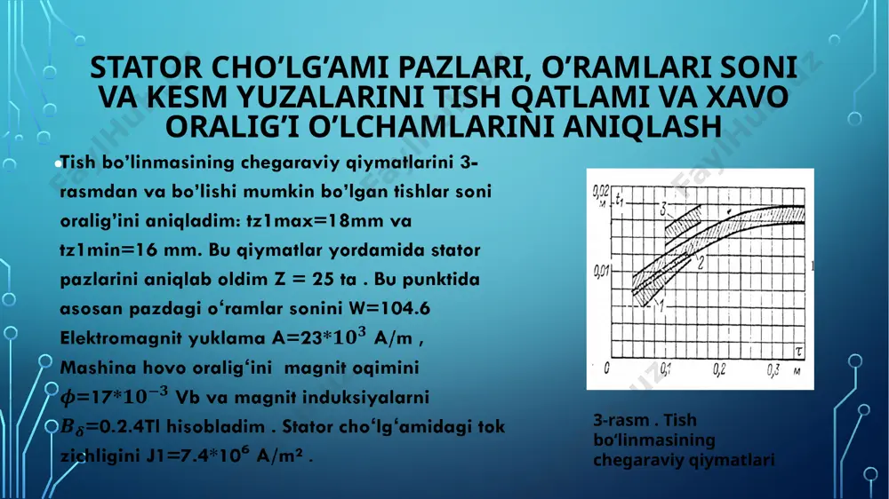 elektr mashinalar fanidan kurs loyihasi - Page 5