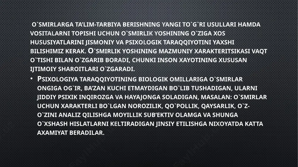 umumiy psixologiya fanidan slayd - Page 5