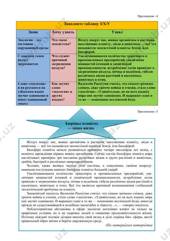 vennie, otnosítelnie i prityajátelnie. káchestvennie prila​gátelnie mógut bit v pólnoy i krátkoy fórme. imená prilagátelnie v pólnoy fórme izmenyáyutsya po rodám, chíslam i padejám, v predlojénii yavlyáyutsya opredelé​niyami. prilagátelnie v krátkoy fórme ne izmenyáyutsya po padejám, v predlojénii vxódyat v sostavnóe imennóe skazúemoe i soglasúyutsya s podlejáshim v róde i chislé. káchestvennie prilagátelnie iméyut stépeni sravnéniya. kachestvennie (asliy) otnositelnie (nisbiy) prityajatelnie (egalik). kakoy? chey? bolshoy (katta) krasniy (qizil) tyajyoliy (og‘ir) letniy (yozgi) delovoy (ishchan) zimniy (qishki) mamin zayachiy andreev prilojenie -7 kachestvennie prilagatelnie imeyut stepeni sravneniya (sifatdarajalari) kakoy? sravnitelnaya stepen qiyosiydaraja prevosxodnaya stepen orttirmadaraja forma krasiviy chiroyli krasivee (krasivey) chiroyliroq krasiveyshiy prostaya bolee (menee) krasiviy samiy krasiviy – engchiroyli krasivee vsex – hammadan chiroyli sostavnaya prilojenie -8 ot dannix prilagatelnix obrazuyte kratkuyu formu. bogatiy – bogat, krasiviy, spravedliviy, vejliviy, trusliviy, pustoy, smeliy, goryachiy, velikiy, svejiy. lyogkiy – lyogok (legka); blizkiy, krepkiy, nizkiy, tonkiy, sladkiy, zvon- kiy, gladkiy, gorkiy, myagkiy, stoykiy, …