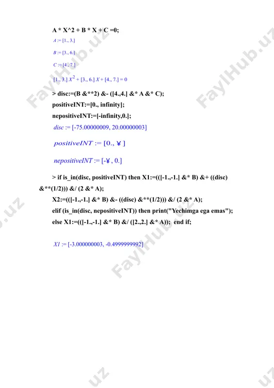 maple tizimidagi paketlar va ularning tarkibiy qismi - Page 5