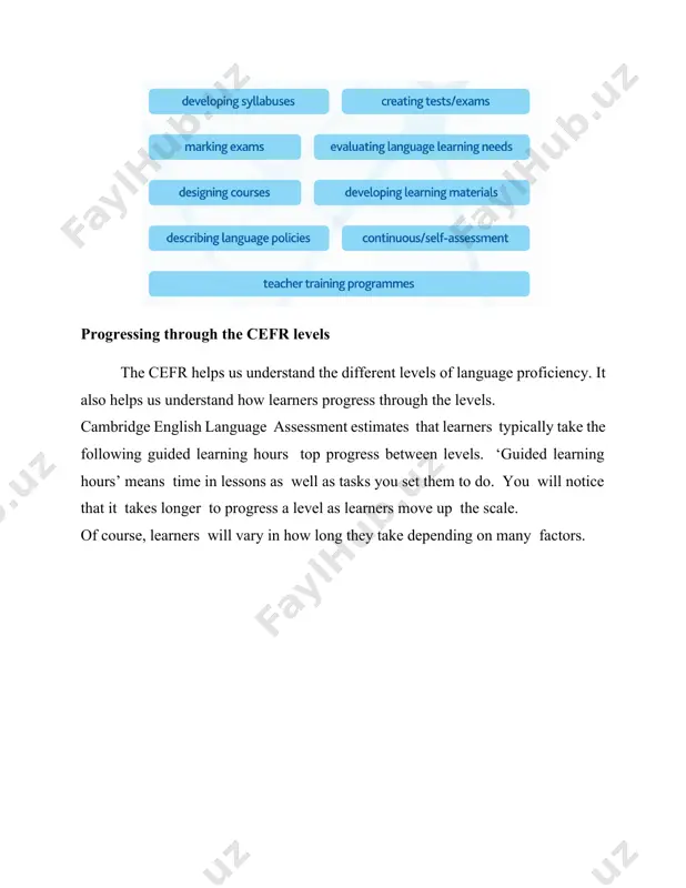 ave been mapped against the actual linguistic material (i.e. grammar, words) needed to implement the stated competences. reference level descriptions are already available for several languages (see appendix a). 5 section 1: overview a brief history of the cefr the cefr is the result of developments in language education that date back to the 1970s and beyond, and its publication in 2001 was the direct outcome of several discussions, meetings and consultation processes which had taken place over the previous 10 years. the development of the cefr coincided with fundamental changes in language teaching, with the move away from the grammar-translation method to the functional/notional approach and the communicative approach. the cefr reflects these later approaches. the cefr is also the result of a need for a common international framework for language learning which would facilitate co-operation among educational institutions in different countries, particularly within europe. it was also hoped …