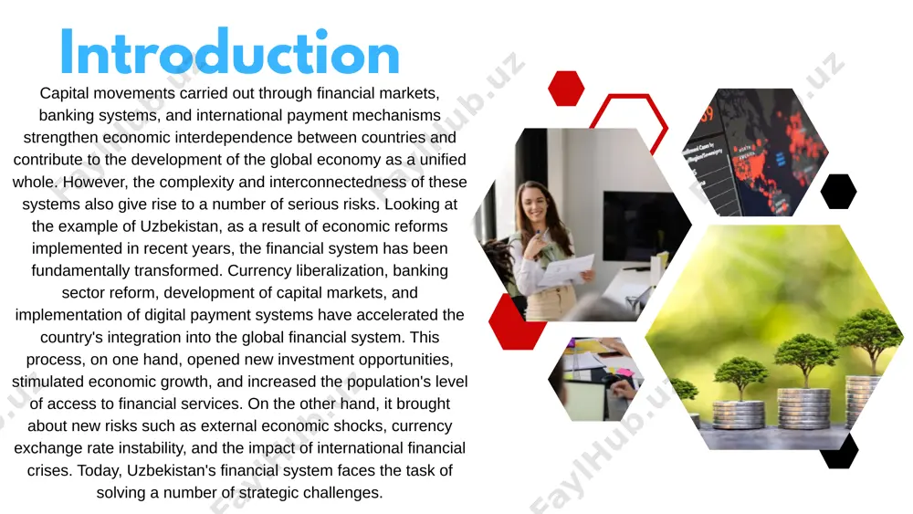 negatively affect the national financial system through sudden stops in capital flows. the increase in the level of banking service utilization in uzbekistan, particularly the expansion of financial services in rural areas, serves to ensure economic equality and strengthen social stability. this, in turn, plays an important role in ensuring political stability and social peace. furthermore, coordination of fiscal policy and monetary policy is of great importance for ensuring macroeconomic stability. in uzbekistan, policies aimed at controlling inflation and stabilizing the exchange rate are considered the main direction for ensuring financial stability. maintaining government debt at an optimal level and managing budget deficits are also necessary conditions for financial stability. the reforms being implemented by the central bank and other regulatory bodies in uzbekistan are aimed at increasing the transparency of the banking system, improving risk management standards, and ensuring financial stability. the phased implementation of basel iii[1] standards ensures …