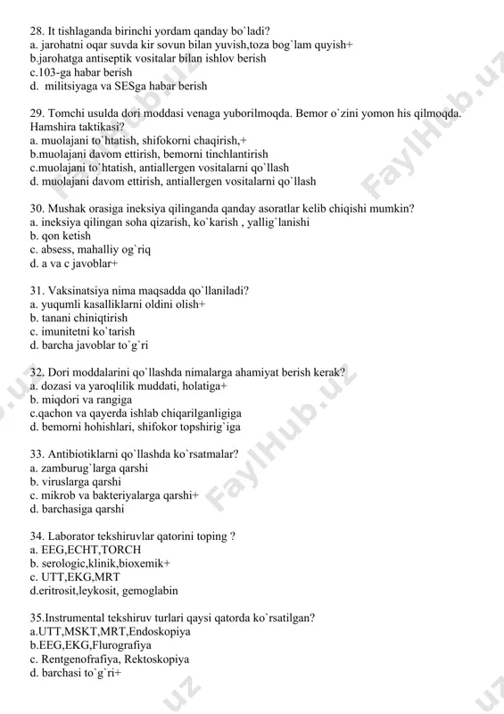 yoshli odamda puls normada 1 daqiqada nechchi marotaba uradi? a. 80-100 b.60-80+ c.70-100 d.20-50