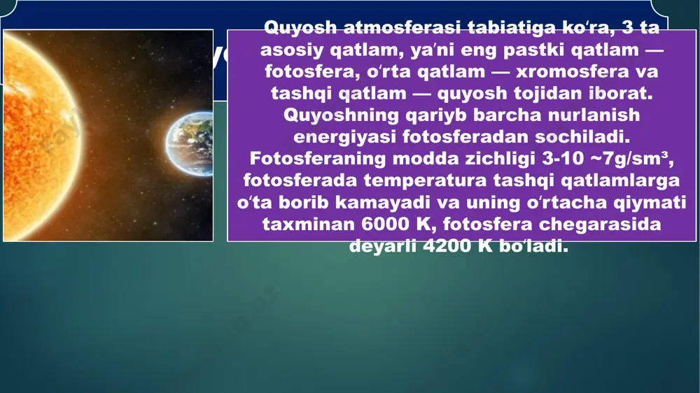 ng paydo boʻlishi - tirik organizmlarning paydo boʻlishi va rivojlanishi toʻgʻrisidagi qarashlar majmui. [[hayotning tabiati (qarang [[hayot), uning paydo boʻlishi toʻgʻrisida har xil fikrlar mavjud. ilo-hiy kitoblarda tirik jonzotlarni muayyan makon va zamonda maʼlum reja asosida oliy yaratuvchi tomo-nidan yaratilganligi taʼkidlanadi. qurʼonda dunyo 6 kunda yaratilganligi yozilgan. irlandiyalik arxiyepis-kop asher dunyo miloddan avvalgi 4004-yil oktabrda yaratilganini hisoblab chiqqan. hayotning paydo boʻlishi - tirik organizmlarning paydo boʻlishi va rivojlanishi toʻgʻrisidagi qarashlar majmui. [[hayotning tabiati (qarang [[hayot), uning paydo boʻlishi toʻgʻrisida har xil fikrlar mavjud. ilo-hiy kitoblarda tirik jonzotlarni muayyan makon va zamonda maʼlum reja asosida oliy yaratuvchi tomo-nidan yaratilganligi taʼkidlanadi. qurʼonda dunyo 6 kunda yaratilganligi yozilgan. irlandiyalik arxiyepis-kop asher dunyo miloddan avvalgi 4004-yil oktabrda yaratilganini hisoblab chiqqan. kreatsionizm taʼlimotiga asosan hayot gʻayritabiiy hodisa natijasida bir marta paydo boʻlgan va oʻshandan buyon oʻzgarmasdan qolgan . qad . xitoy , rim, bobilda paydo boʻlgan nazariyalarga binoan hayot tabiatda " avjud boʻlgan narsalardan oʻz-oʻzidan …